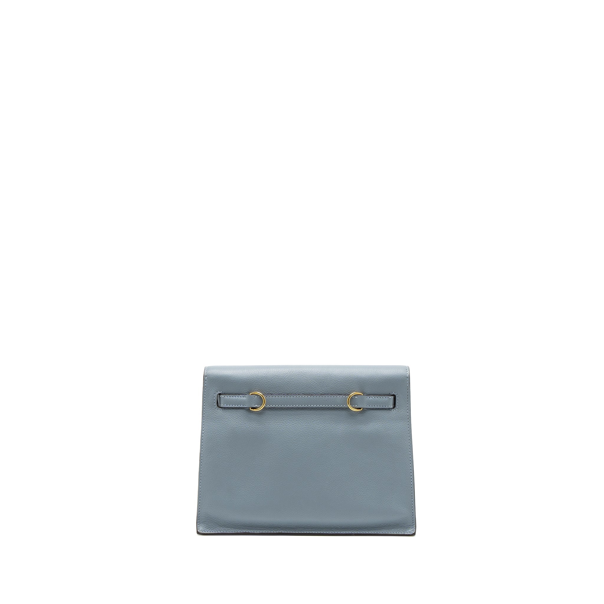 HERMES KELLY DANES EVERCOLOR J7 BLUE LIN GHW