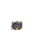 CHANEL 22A ROUND BOY MESSENGER BAG CAVIAR GREY GHW(MICROCHIP)