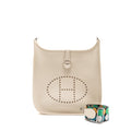HERMES EVELYNE 29 CLEMENCE NATA WITH MULTICOLOUR STRAP SHW