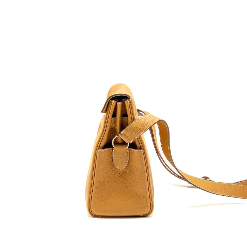 HERMES KELLY MESSENGER GM TOGO NATUREL SABLE SHW
