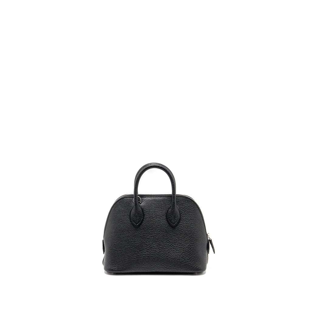 HERMES MINI BOLIDE 1923 CHÈVRE MYSORE BLACK SHW