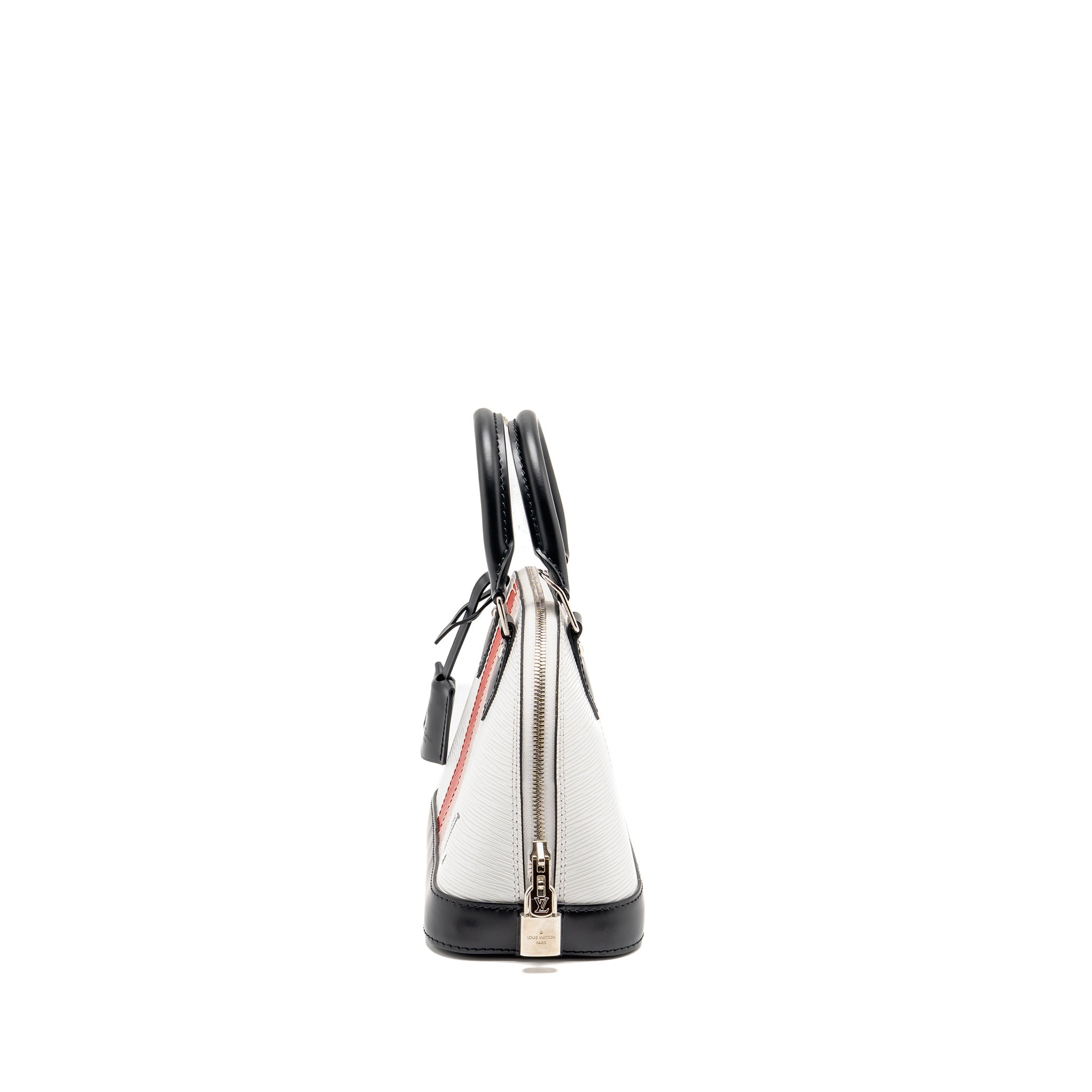 LOUIS VUITTON STRIPE ALMA BB EPI LEATHER WHITE/MULTICOLOUR SHW