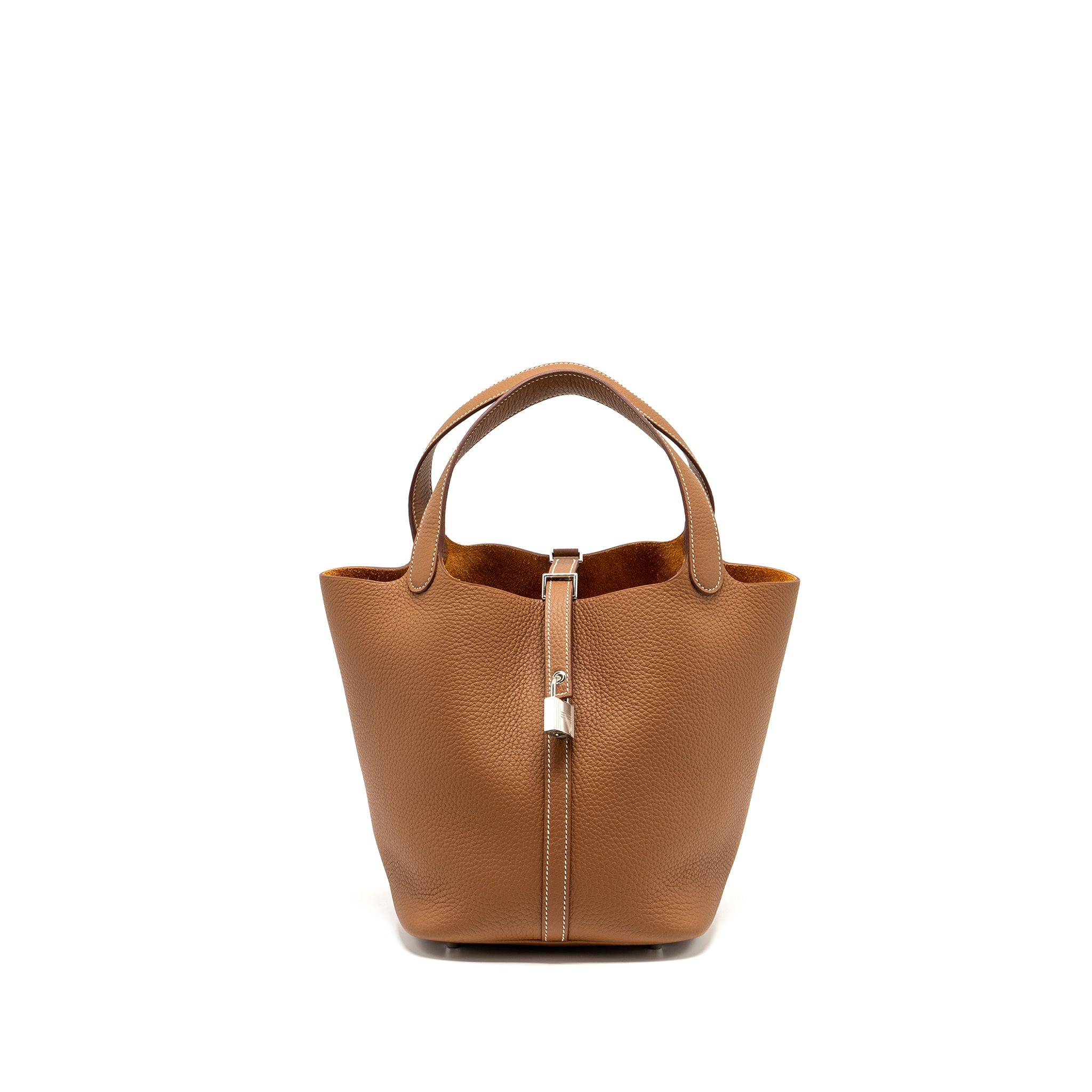 HERMES PICOTIN 22 LOCK BAG CLEMENCE GOLD SHW