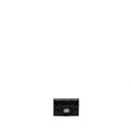 CHANEL 2.55 REISSUE FLAP CARD HOLDER AGED CALFSKIN BLACK SHW (MICROCHIP)