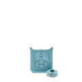HERMES MINI EVELYNE CLEMENCE BLUE ATOLL SHW