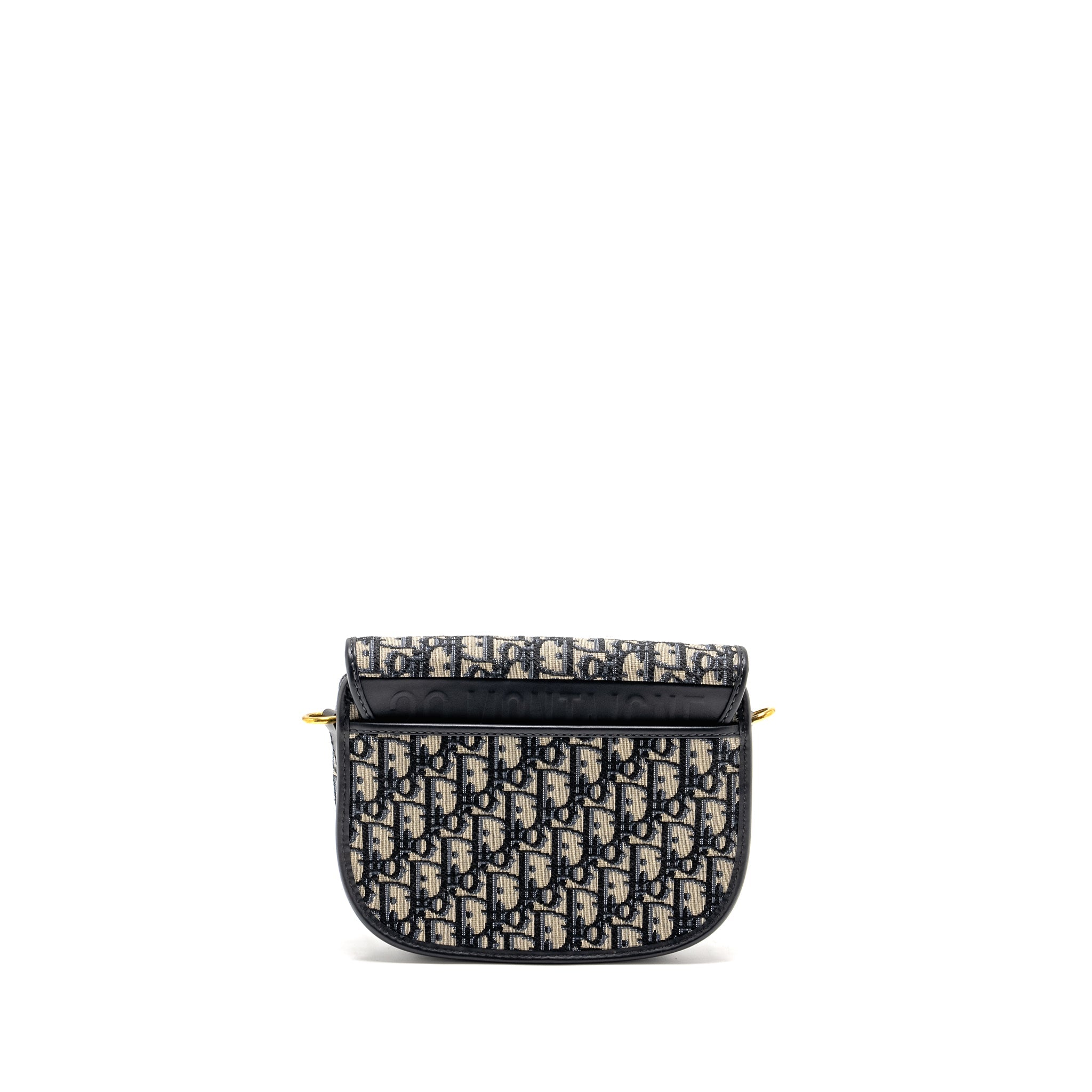 DIOR MEDIUM BOBBY BAG OBLIQUE JACQUARD BLUE GHW