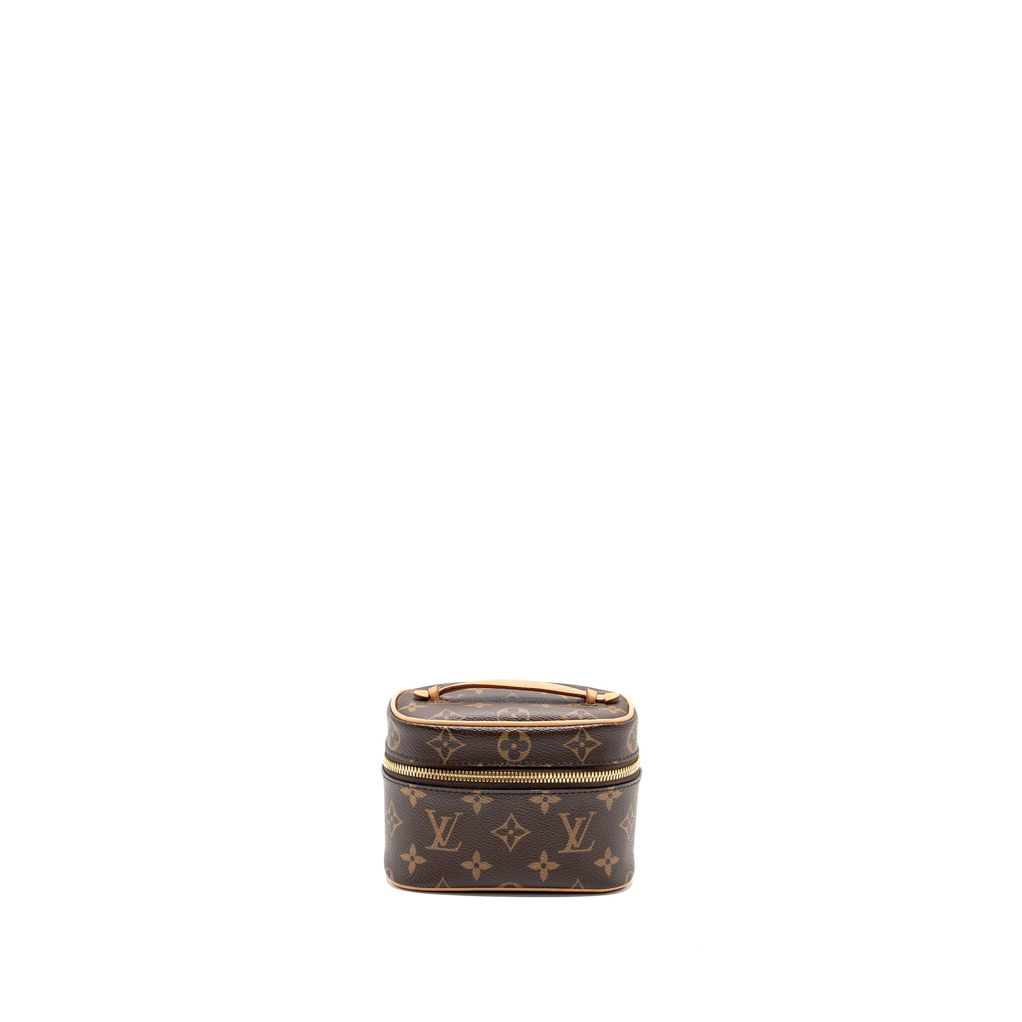 LOUIS VUITTON NICE NANO MONOGRAM CANVAS GHW