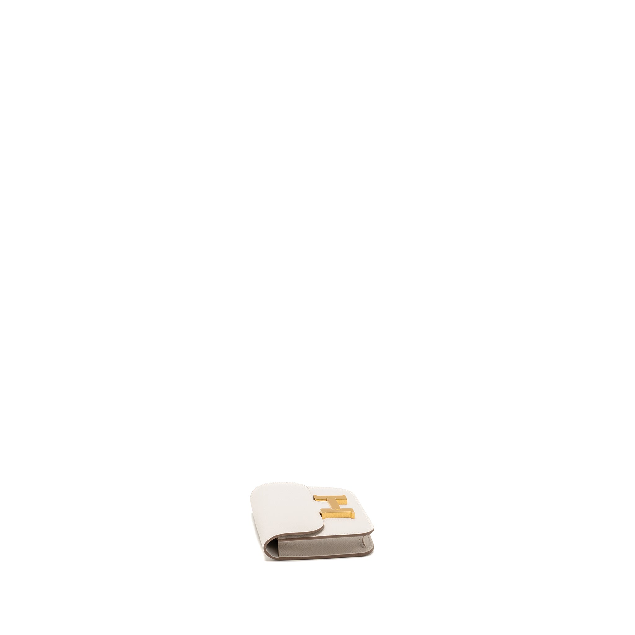 HERMES CONSTANCE SLIM EPSOM GRIS PALE GHW