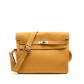 HERMES KELLY MESSENGER GM TOGO NATUREL SABLE SHW