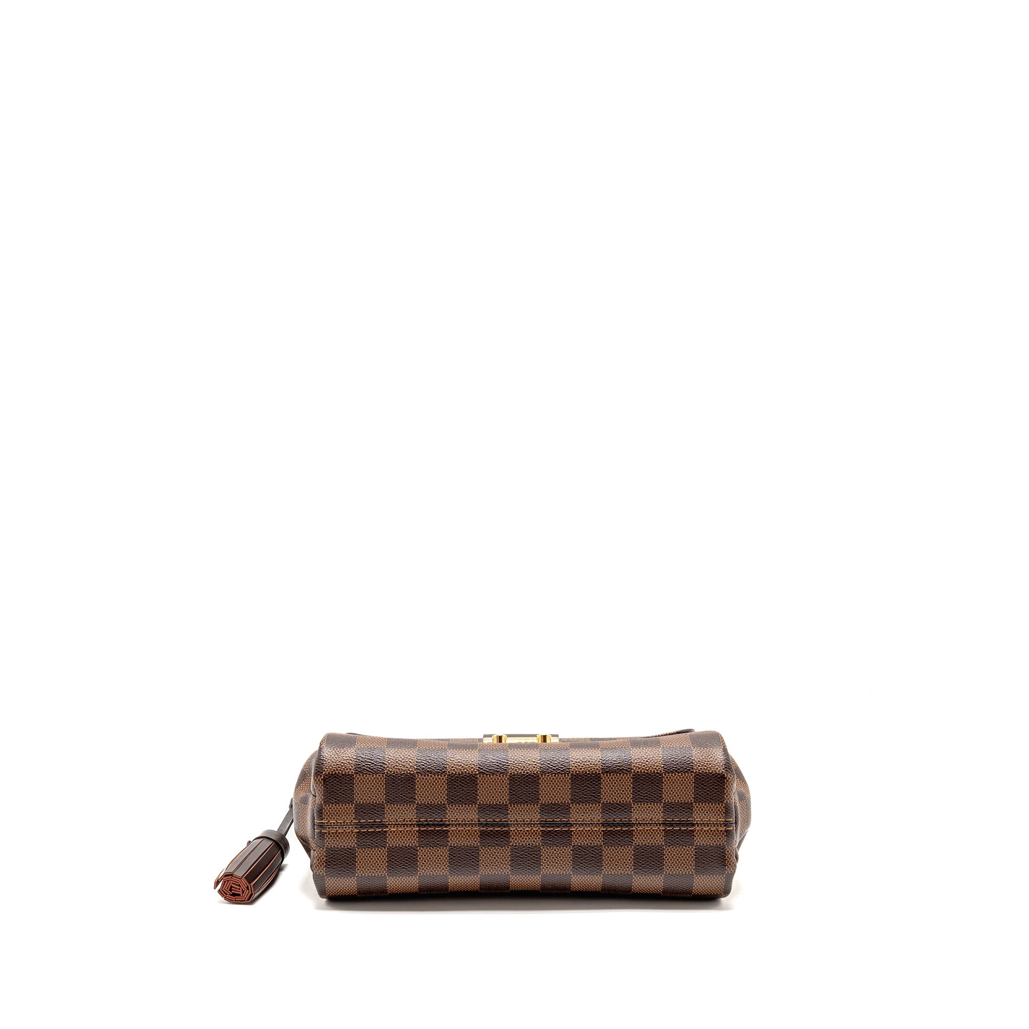 LOUIS VUITTON CROISETTE DAMIER EBENE CANVAS GHW