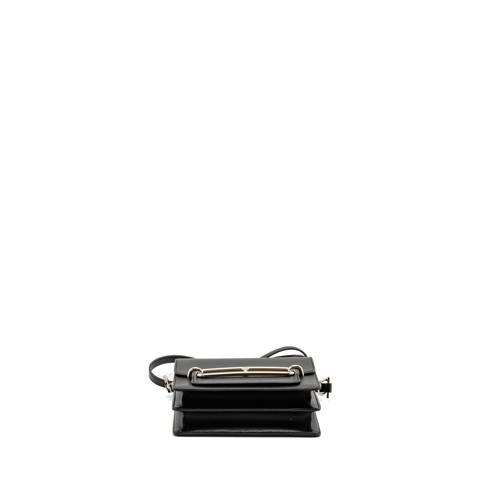 HERMES MINI ROULIS SWIFT BLACK SHW