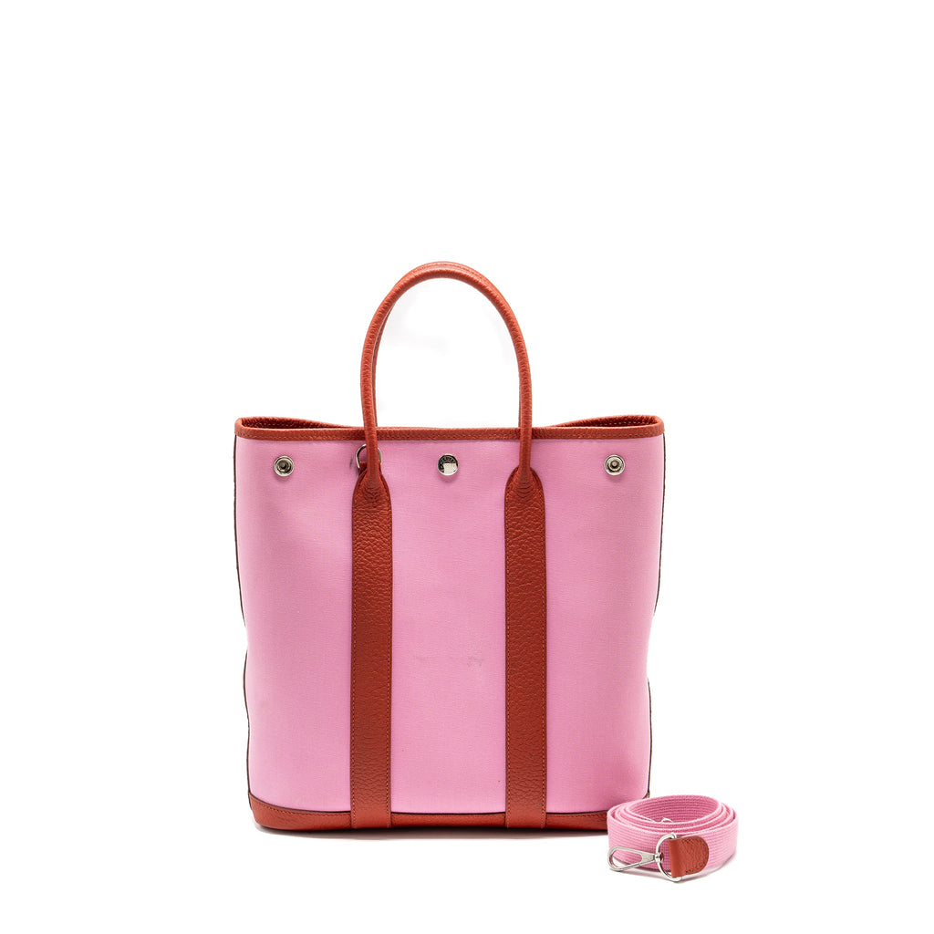 HERMES GARDEN FILE 28 CANVAS/COUNTRY PINK /ROUGE DUCHESSE SHW