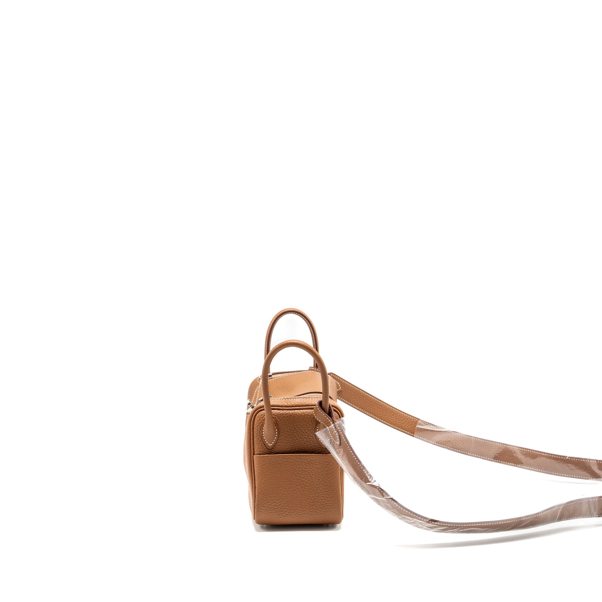 HERMES MINI LINDY CLEMENCE GOLD SHW