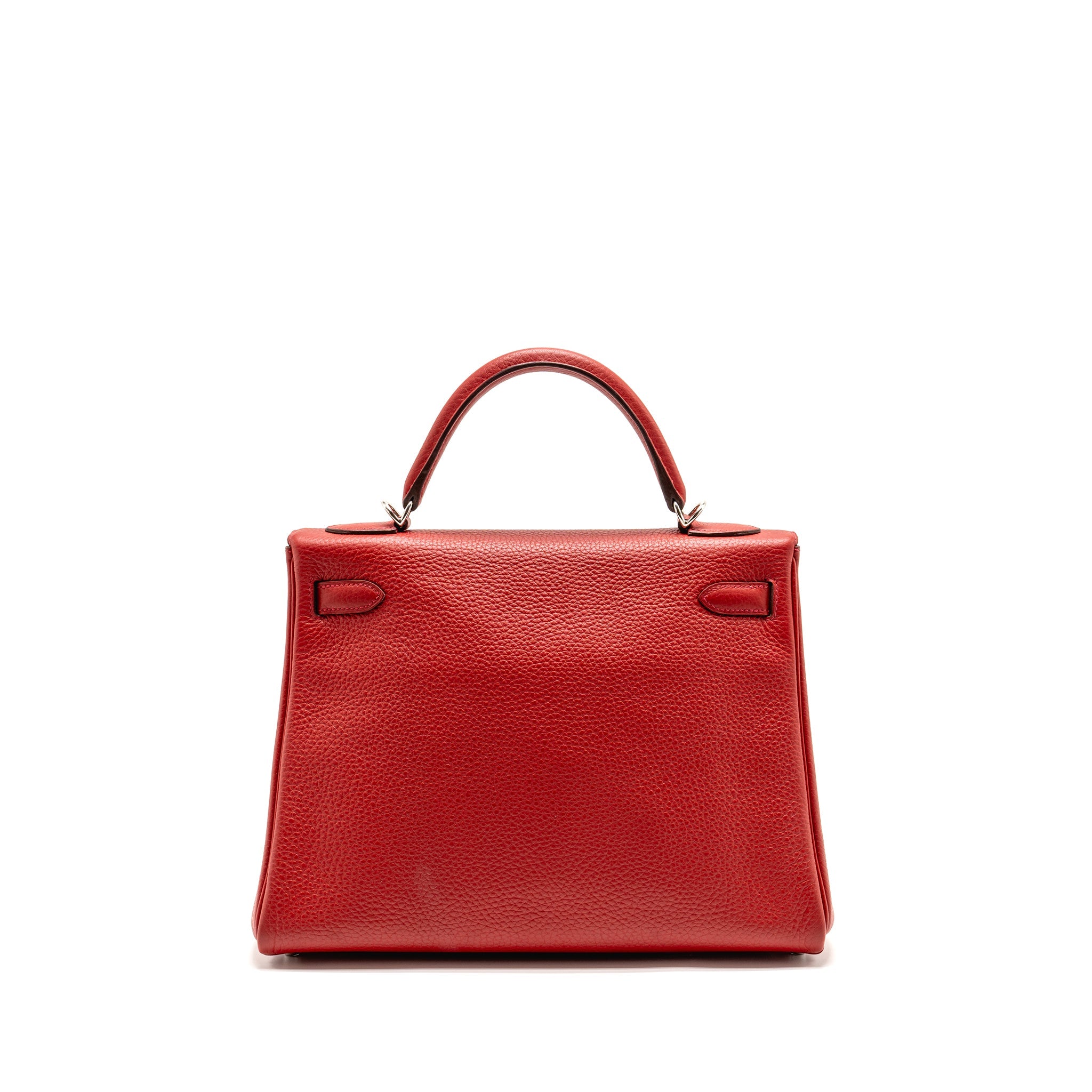 HERMES KELLY 32 CLEMENCE RED SHW