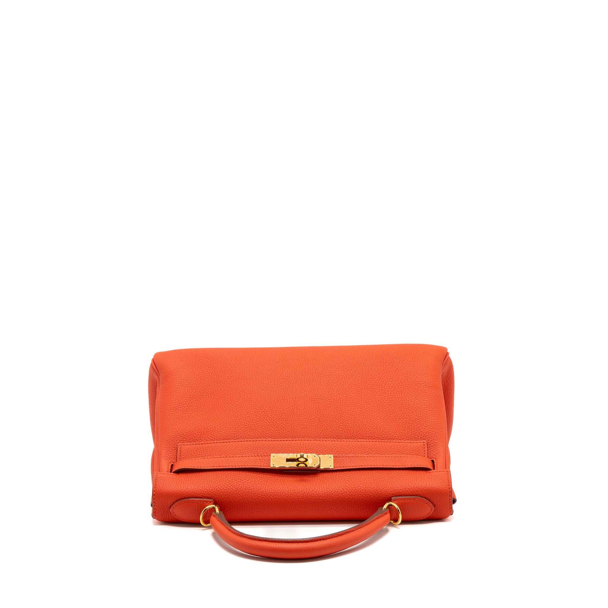 HERMES KELLY 32 TOGO CAPUCINE GHW
