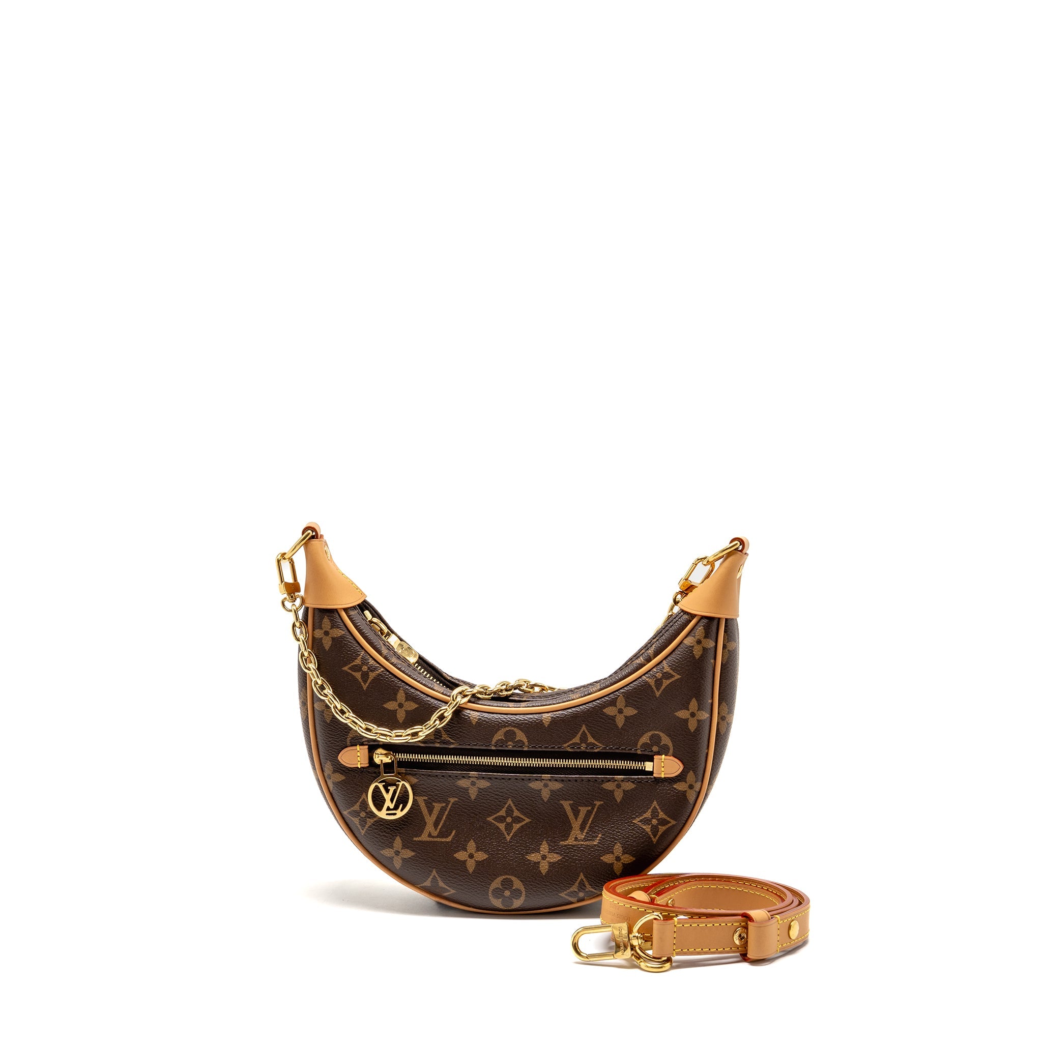 LOUIS VUITTON LOOP BAG MONOGRAM CANVAS GHW