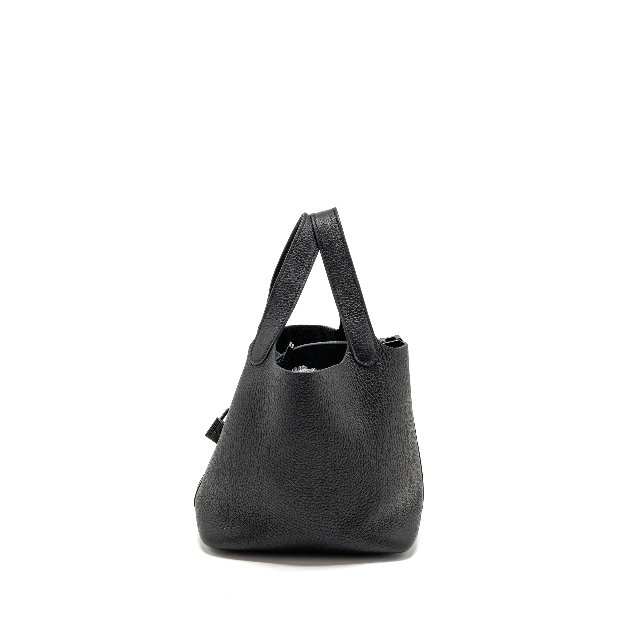 HERMES PICOTIN 18 CLEMENCE SO BLACK
