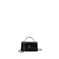 CHANEL TOP HANDLE MINI FLAP BAG WITH CHAIN CAVIAR BLACK LGHW (MICROCHIP)
