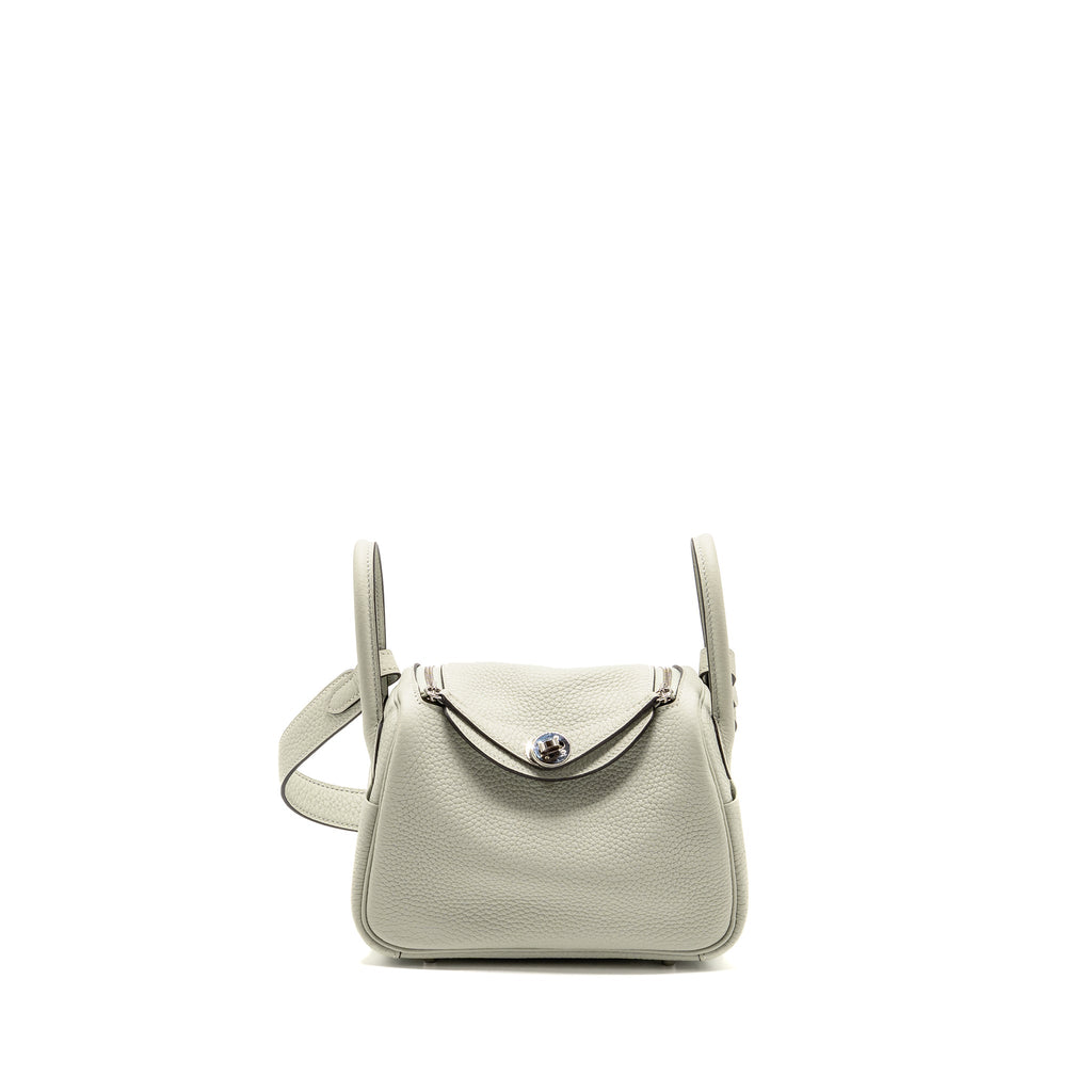 HERMES MINI PLUME CHÈVRE MYSORE 3Q ROSE SAKURA SHW