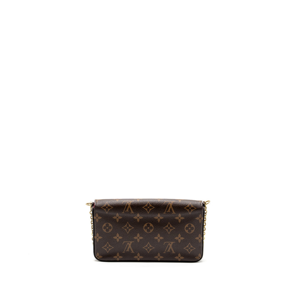 LOUIS VUITTON FELICIE POCHETTE MONOGRAM CANVAS GHW