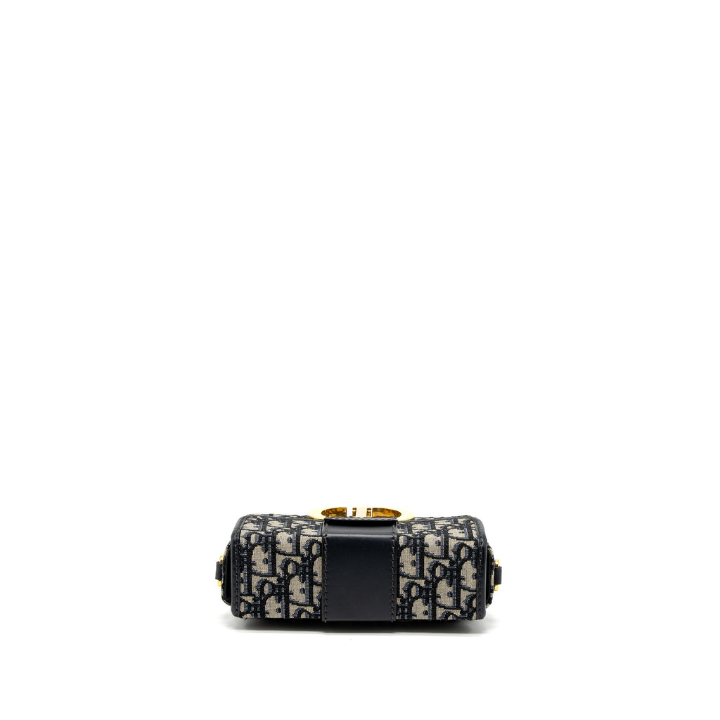 DIOR 30 MONTAIGNE BOX BLUE DIOR OBLIQUE JACQUARD GHW