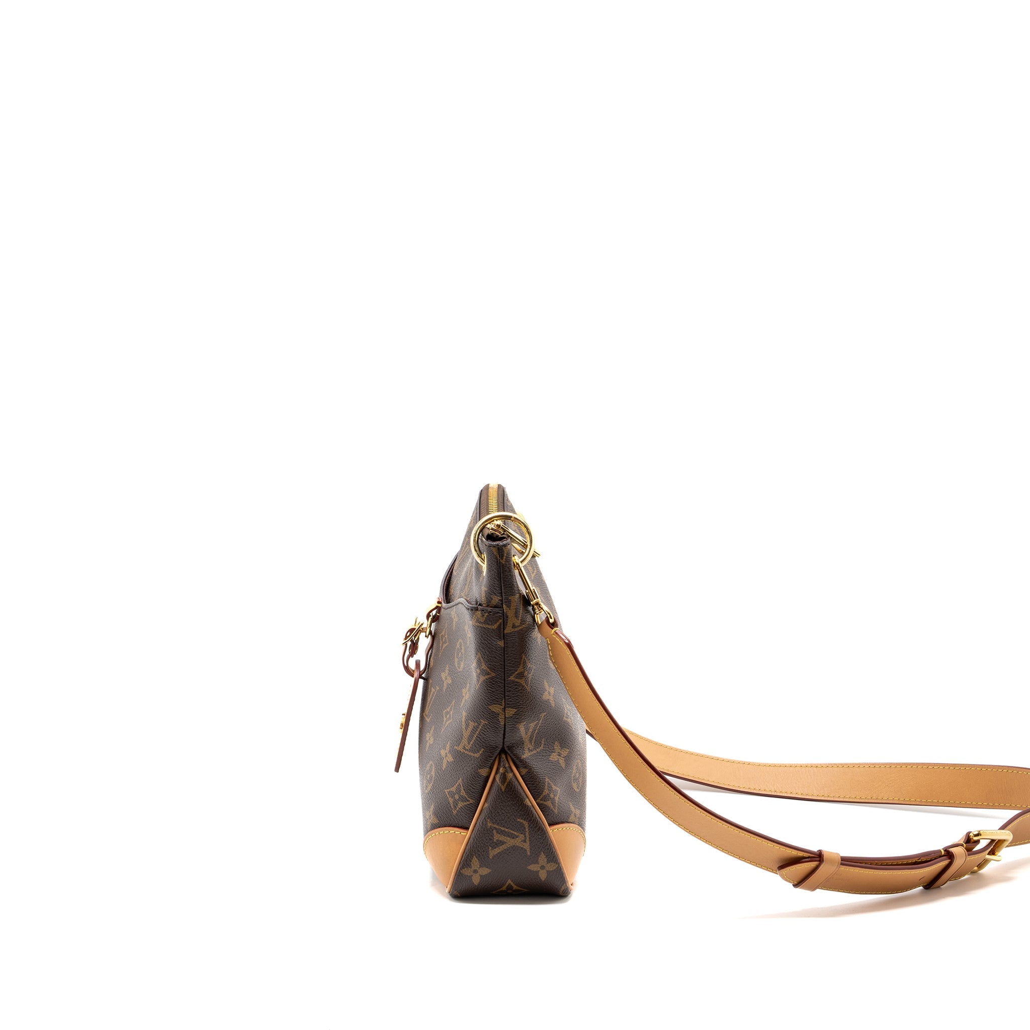 LOUIS VUITTON ODEON PM BAG MONOGRAM CANVAS GHW