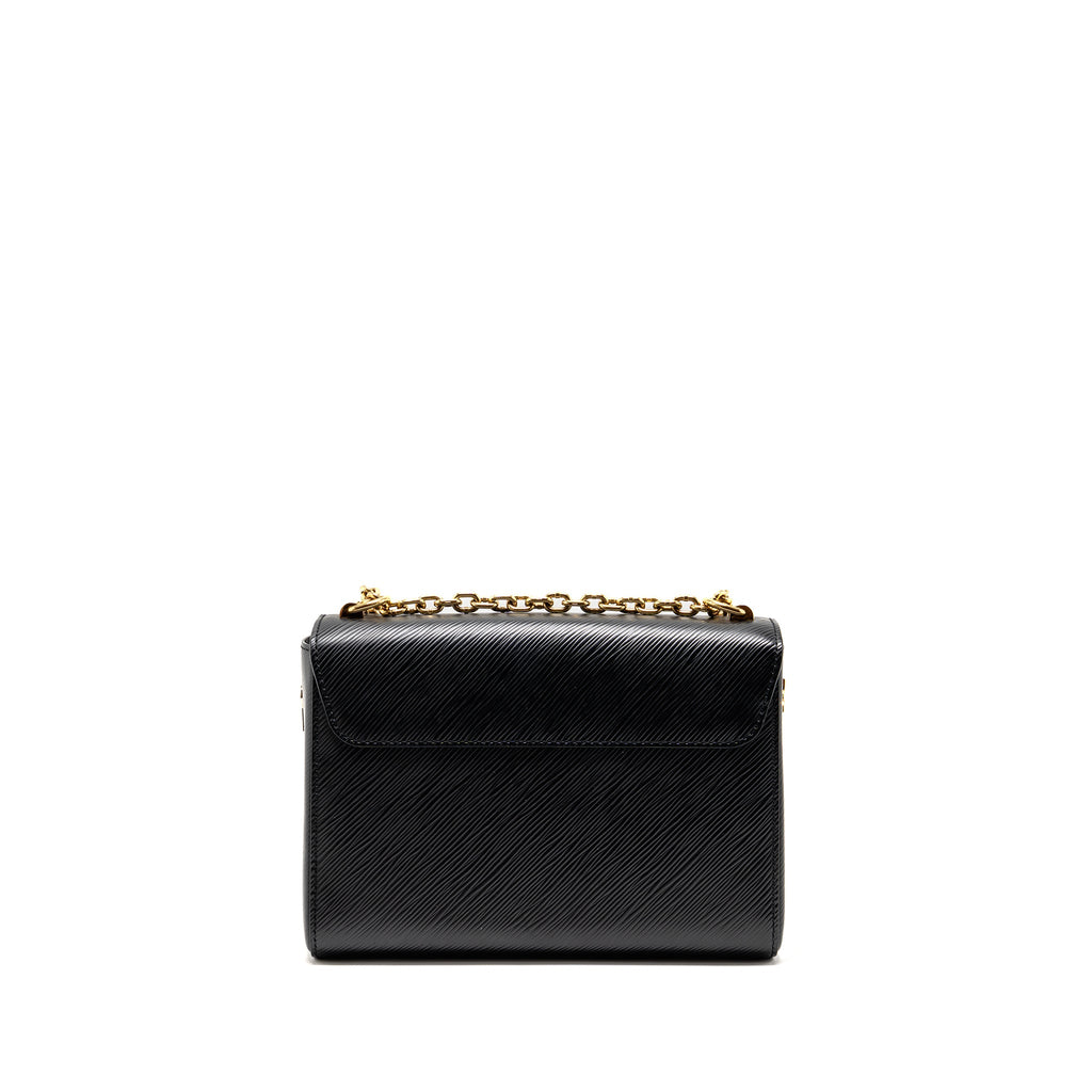 LOUIS VUITTON LOVE LOCK TWIST MM EPI BLACK MULTICOLOUR HARDWARE