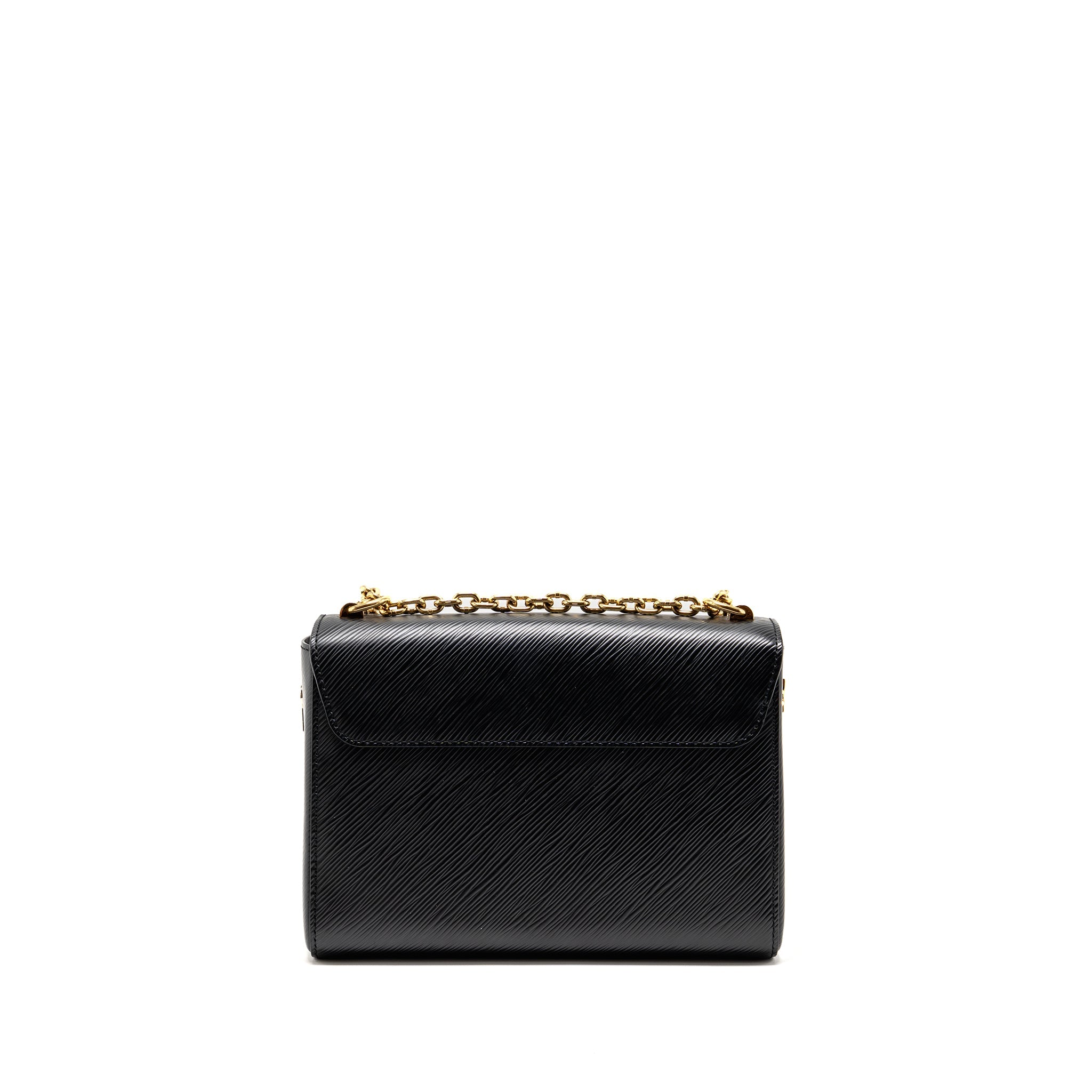 LOUIS VUITTON LOVE LOCK TWIST MM EPI BLACK MULTICOLOUR HARDWARE