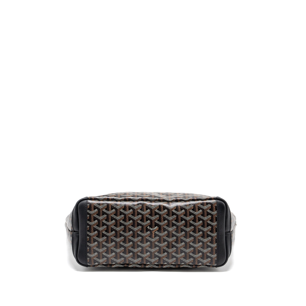 GOYARD ARTOIS PM TOTE BAG GOYARDLINE CANVAS BLACK SHW