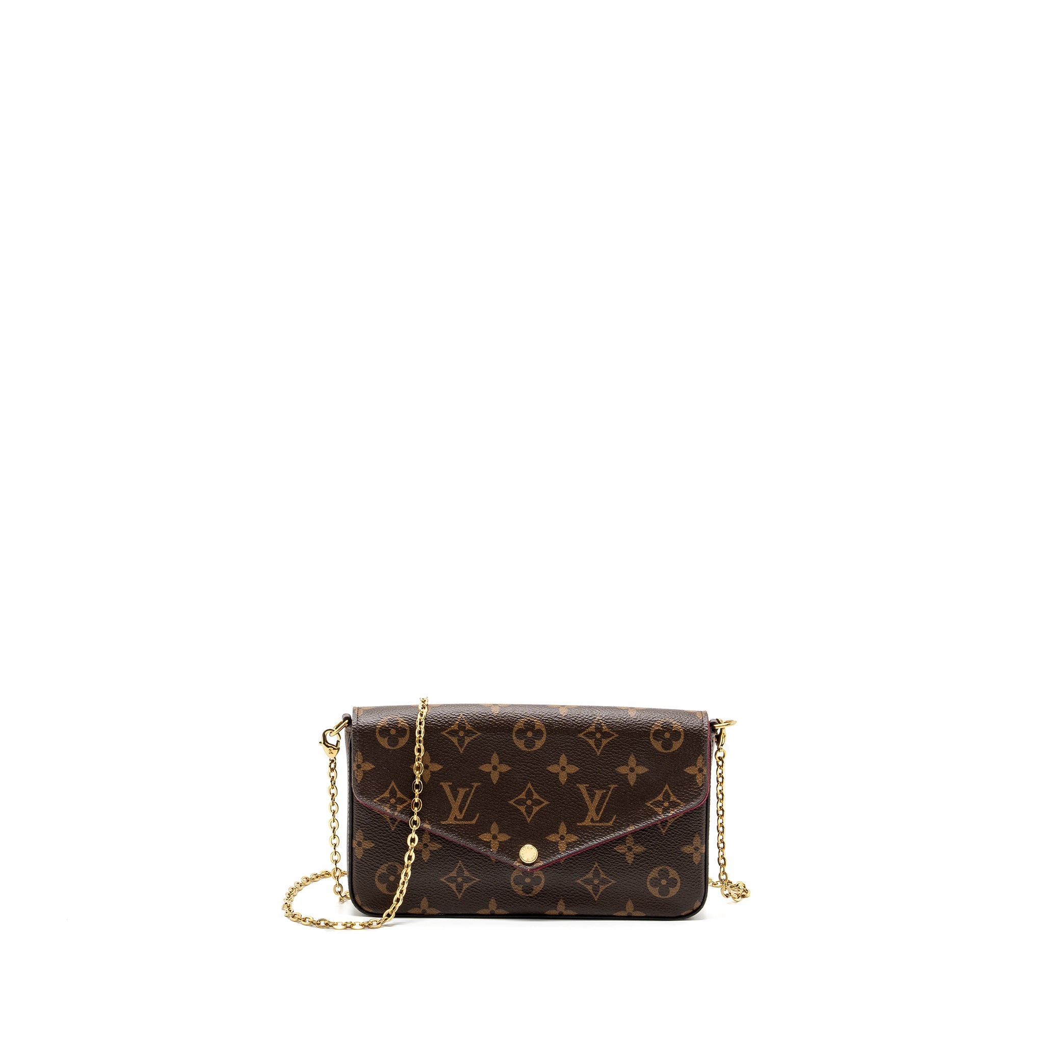 LOUIS VUITTON FELICIE POCHETTE MONOGRAM CANVAS GHW