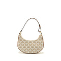 CELINE AVA BAG TRIOMPHE CANVAS/ CALFSKIN WHITE GHW