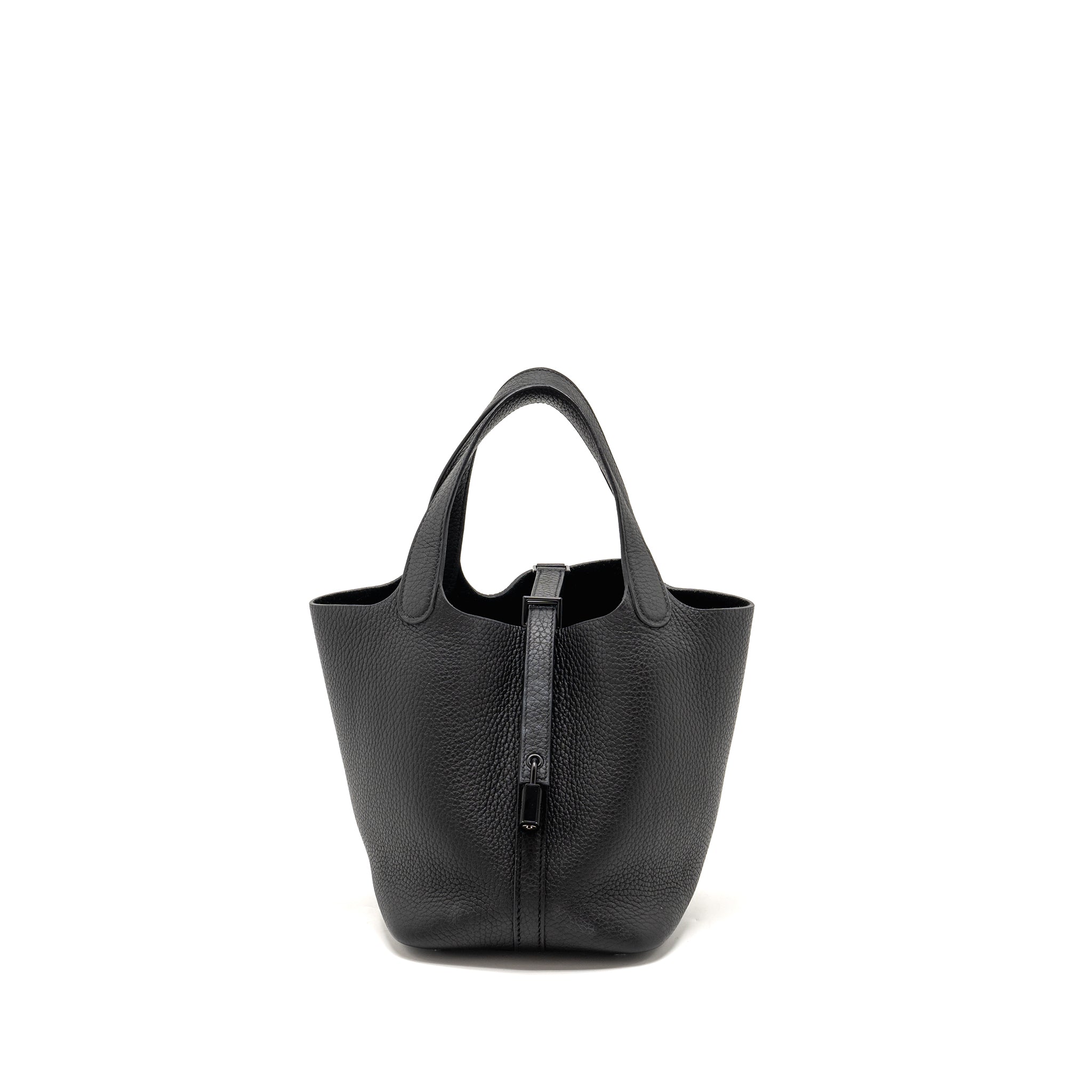 HERMES PICOTIN 18 CLEMENCE SO BLACK