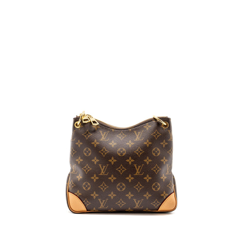 LOUIS VUITTON ODEON PM BAG MONOGRAM CANVAS GHW