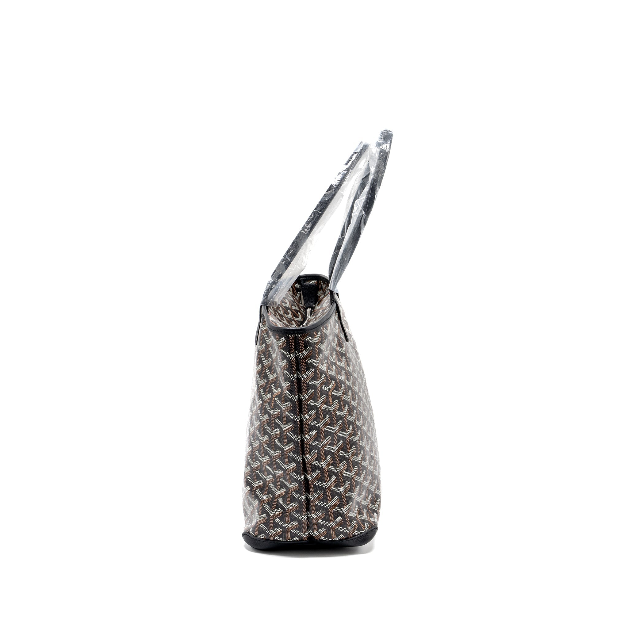 GOYARD ARTOIS PM TOTE BAG GOYARDLINE CANVAS BLACK SHW