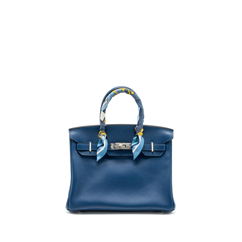 HERMES BIRKIN 30 TAURILLON NOVELLO S4 DEEP BLUE SHW