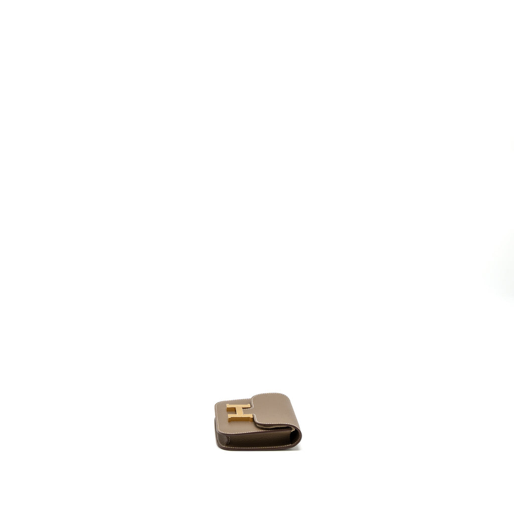 HERMES CONSTANCE SLIM EPSOM ETOUPE GHW