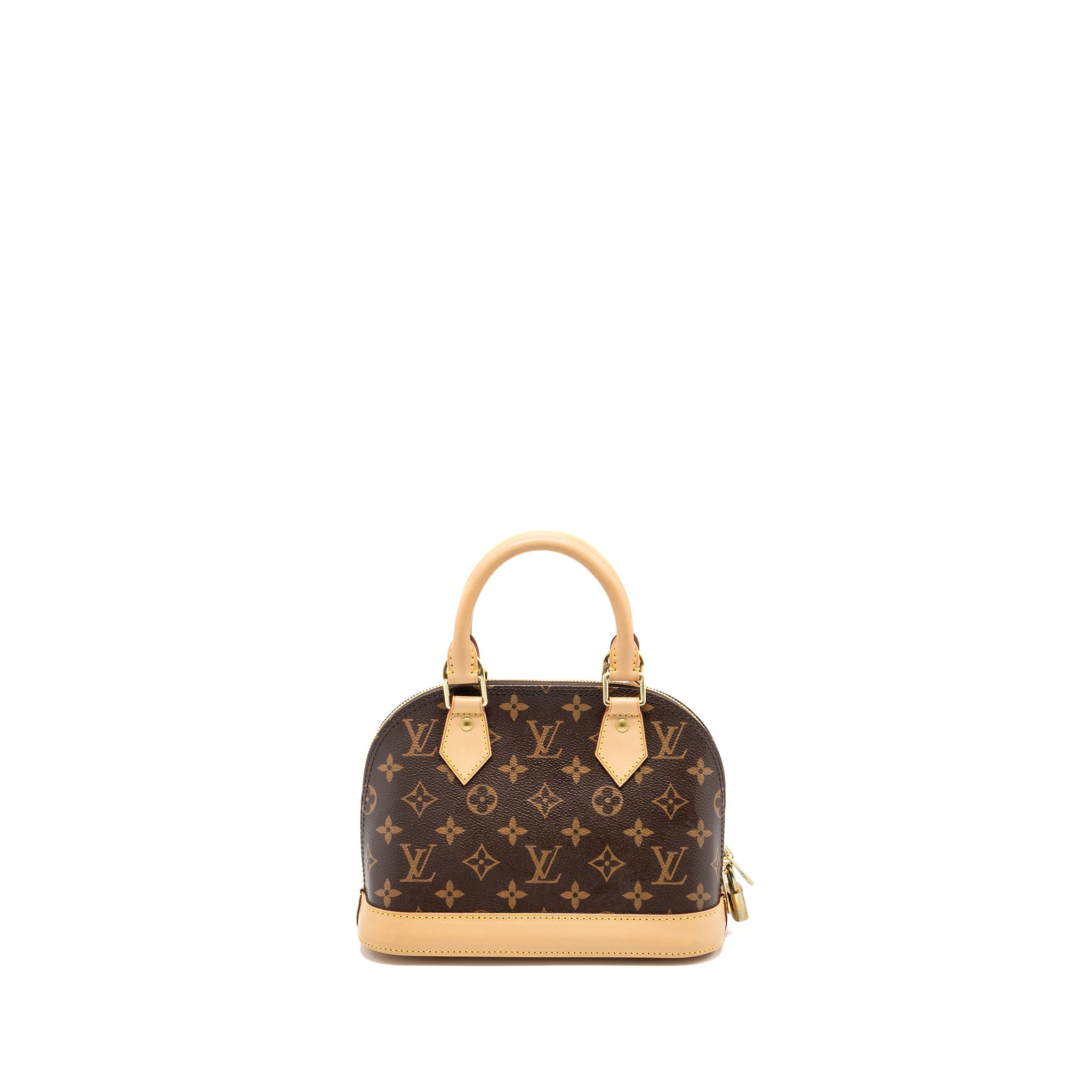 LOUIS VUITTON ALMA BB MONOGRAM CANVAS GHW