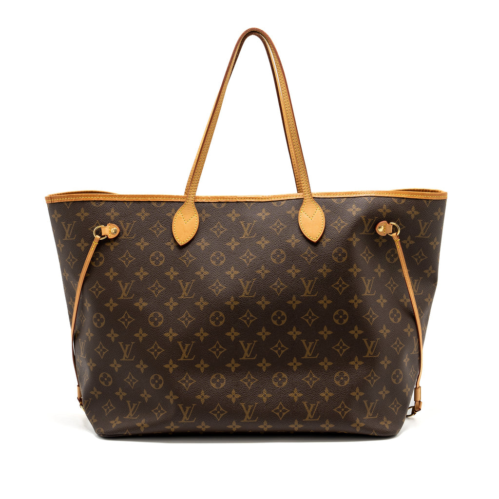 LOUIS VUITTON NEVERFULL GM MONOGRAM CANVAS GHW