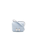 HERMES MINI CONSTANCE EPSOM BLUE BRUME SHW