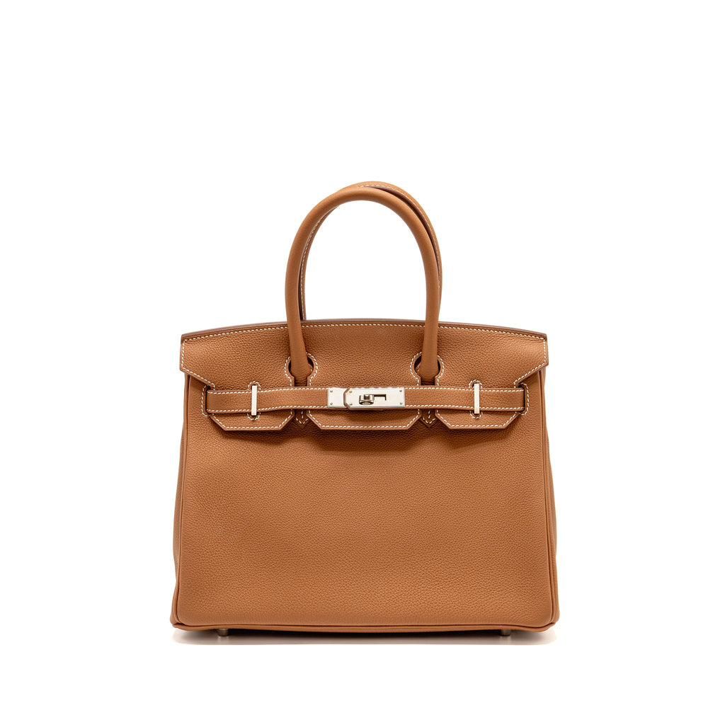 HERMES BIRKIN 30 TOGO GOLD SHW