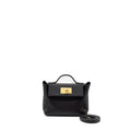 HERMES MINI 24/24 2424 - 21 BAG VOLUPTO/SWIFT BLACK GHW