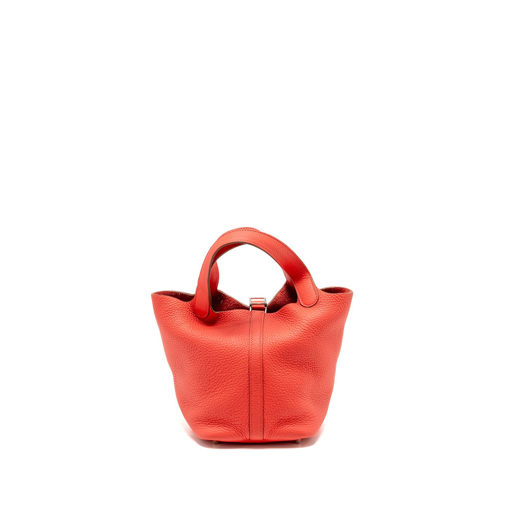 HERMES PICOTIN 18 LOCK BAG CLEMENCE T5 ROSE JAIPUR SHW
