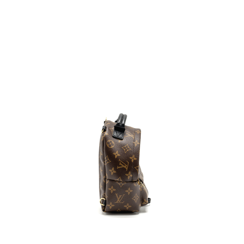 LOUIS VUITTON MINI PALM SPRING BACKPACK MONOGRAM CANVAS GHW
