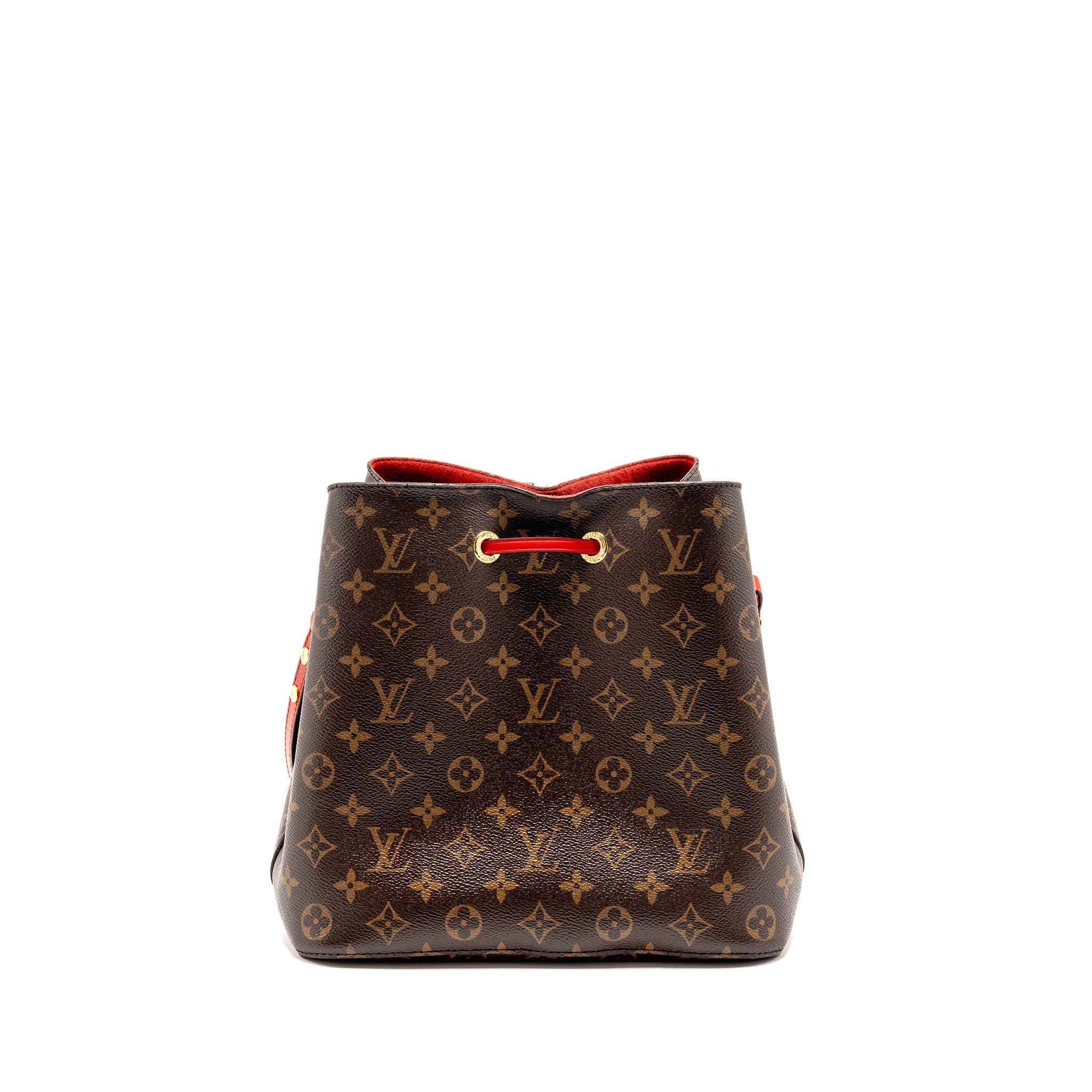 LOUIS VUITTON NEO NOE MONOGRAM CANVAS RED GHW