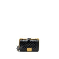 CHANEL SMALL BOY BAG CAVIAR BLACK GHW (MICROCHIP)