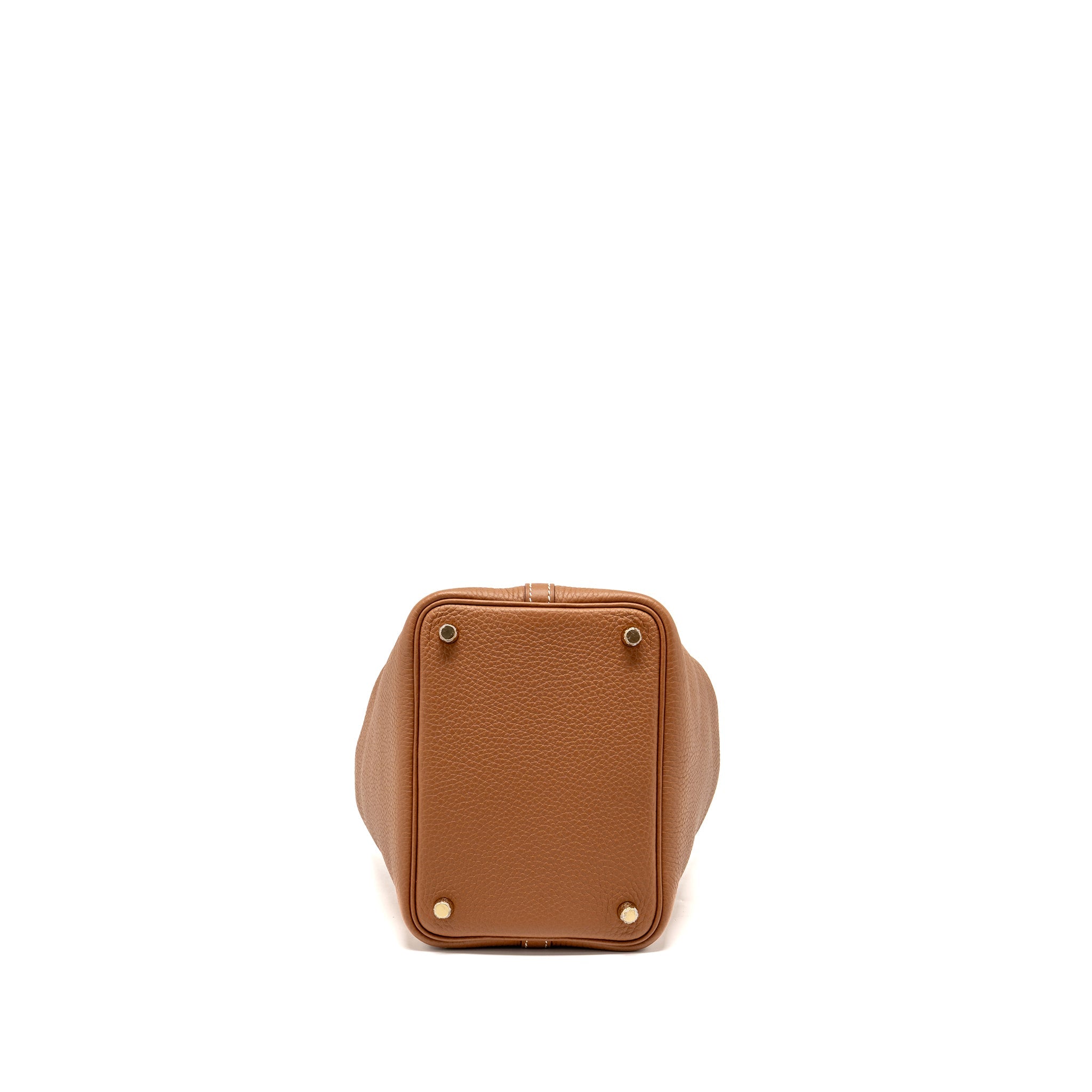 HERMES PICOTIN 18 LOCK BAG CLEMENCE GOLD GHW