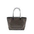 GOYARD ARTOIS PM TOTE BAG GOYARDLINE CANVAS BLACK SHW