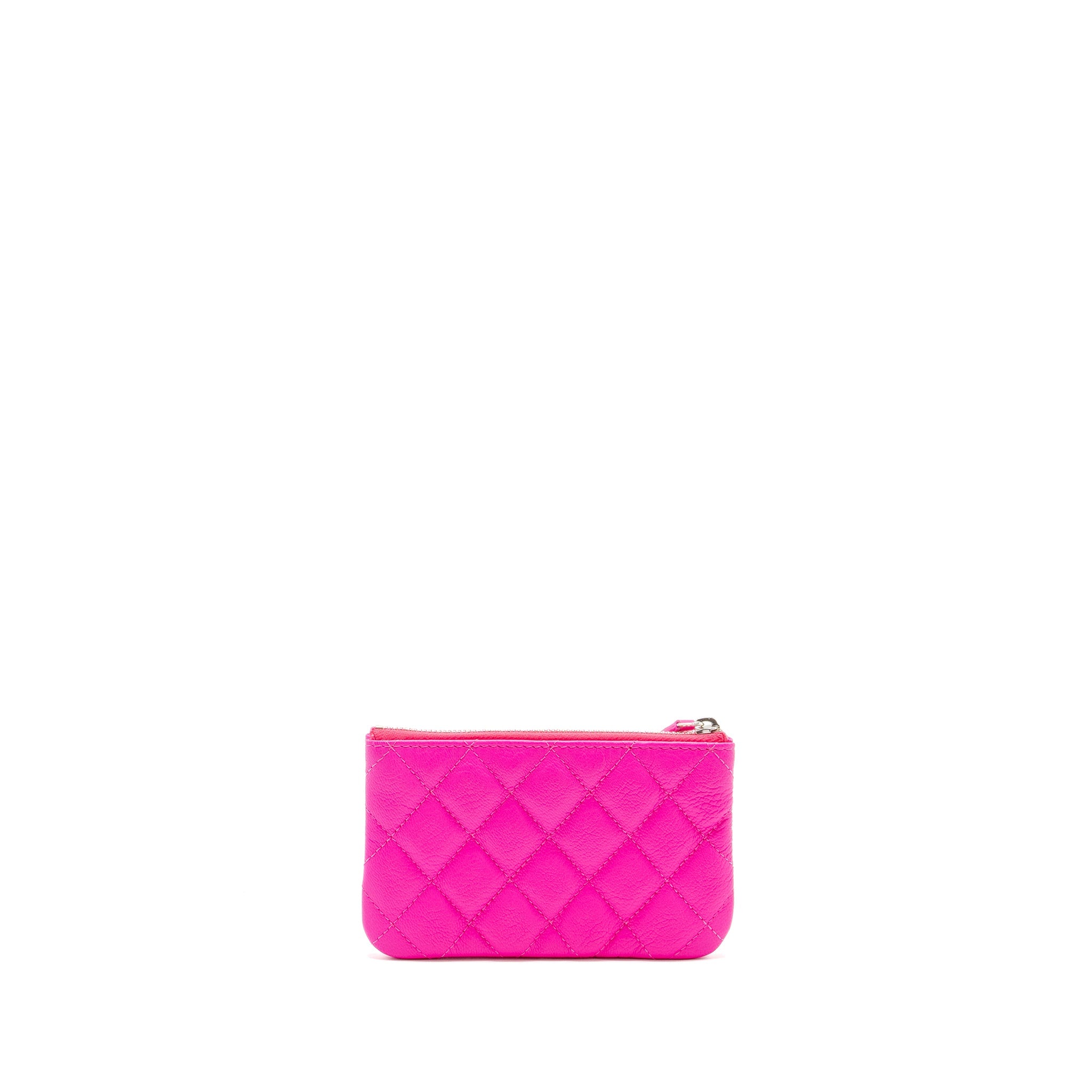 CHANEL SMALL REISSUE 2.55 O CASE POUCH GOATSKIN PINK SHW