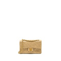 CHANEL VINTAGE SMALL CLASSIC FLAP BAG LAMBSKIN BEIGE GHW