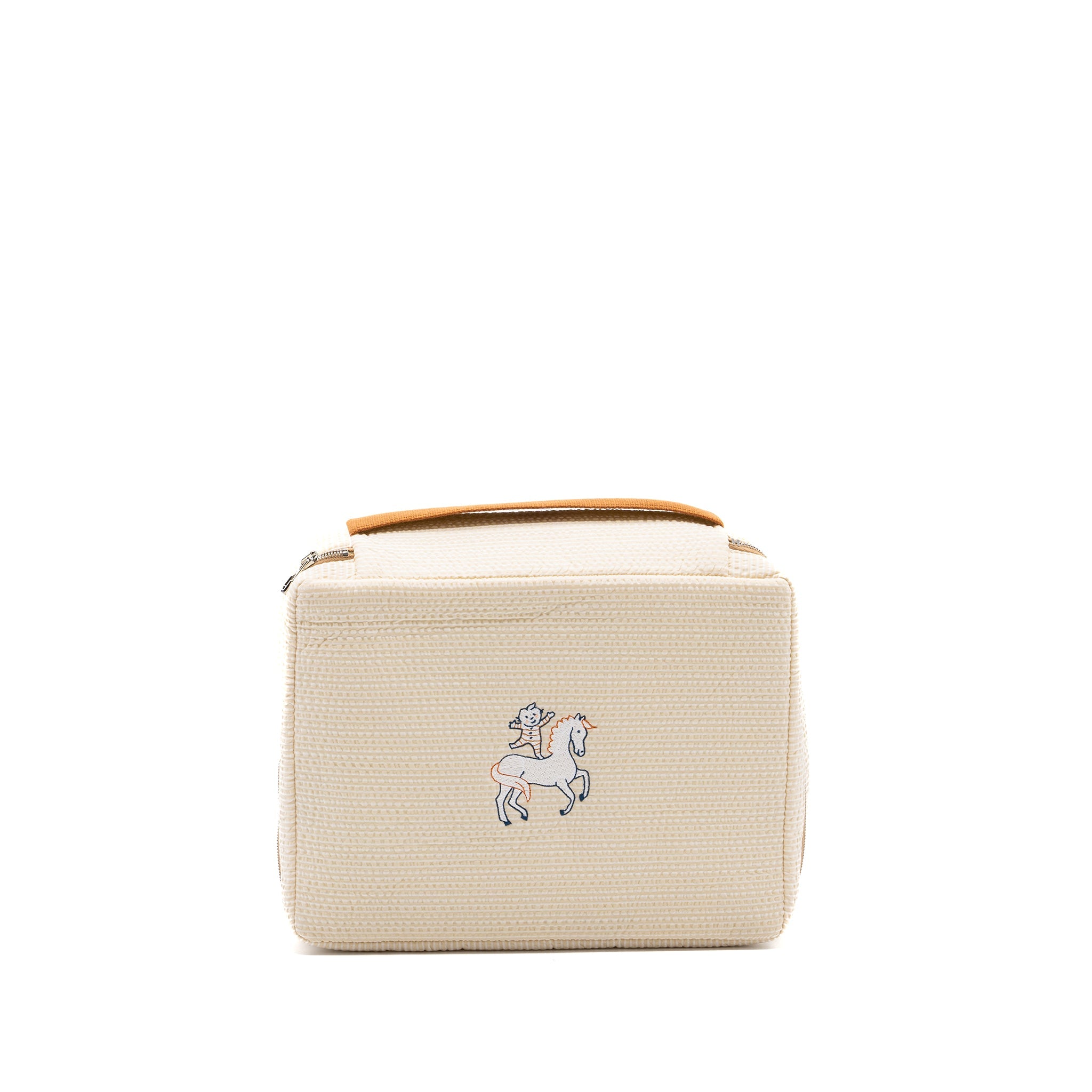 HERMES TOOGO CABRIOLE CASE, MEDIUM MODEL COTTON BISCUIT SHW